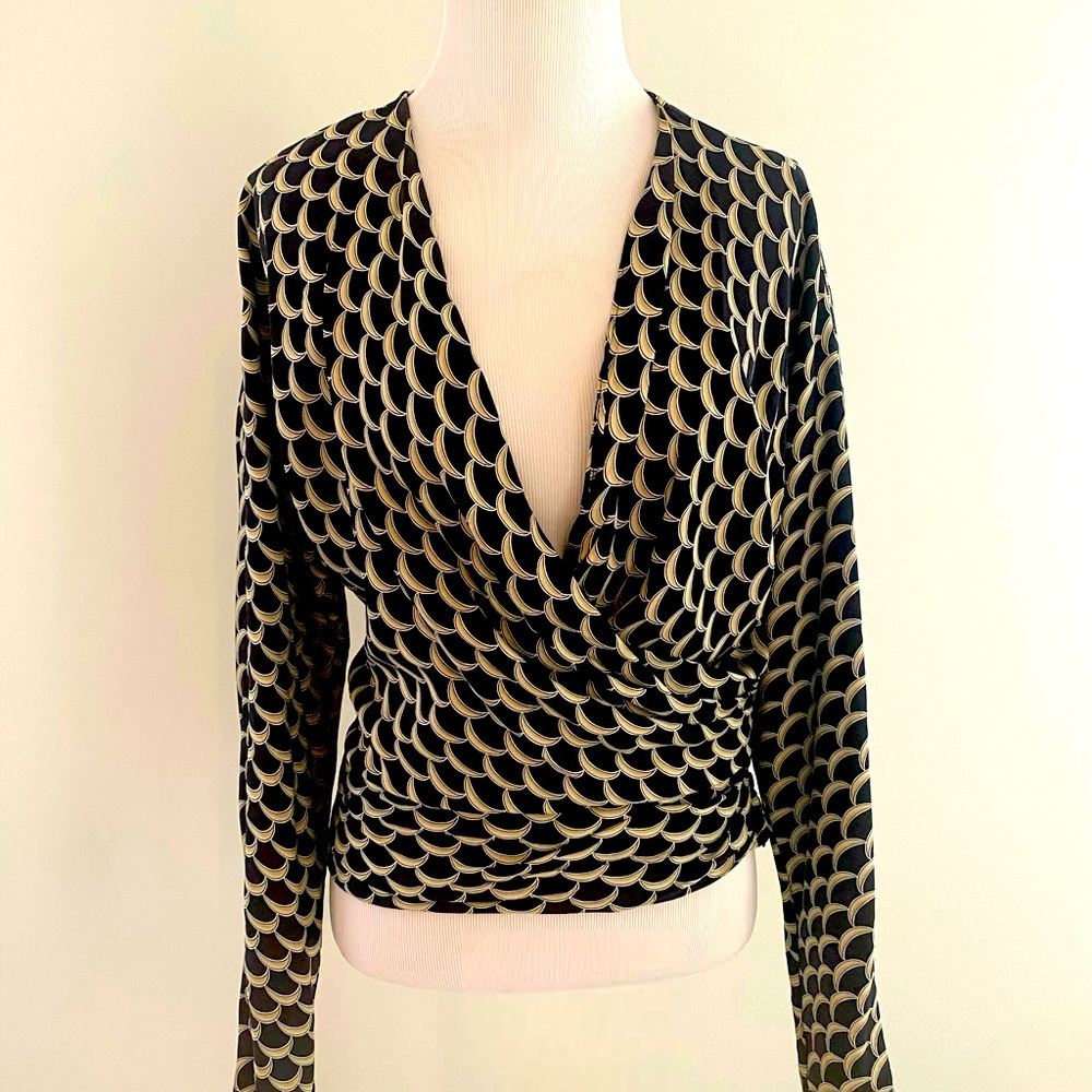 Diane Von Furstenberg, DvF, long-sleeve top